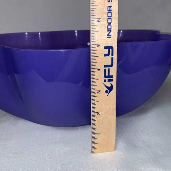 Tupperware Chip N' Dip Serving Bowl & Tray - Ice Blue Set Entertaining Football - Picture 11 of 12